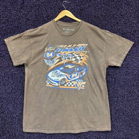 Van Halen 1984 Racing Promo Rock tshirt size extra large - Picture 1 of 4